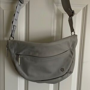 Lululemon Gray Crossbody Bag